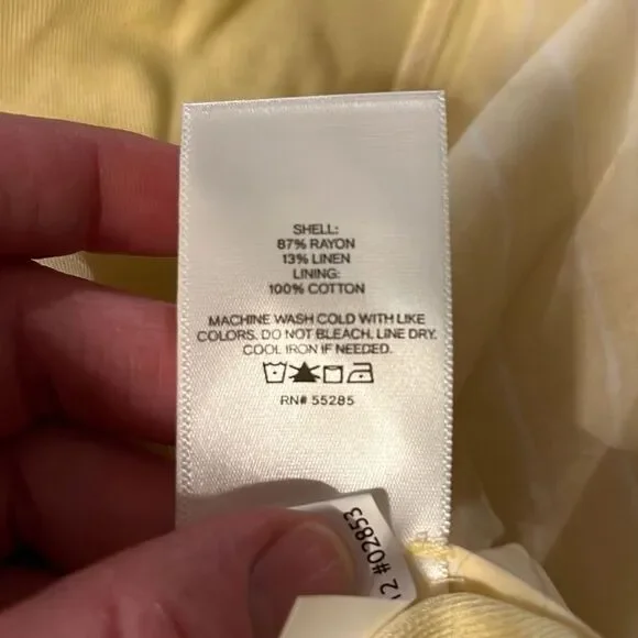 Express large yellow NWT jacket -‎ 2547
